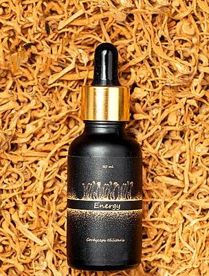 Cordyceps Militaris Mushroom Extract | 30ml | Natural Energy Booster Cordyceps Militaris Mushroom Extract | 30ml | Natural Energy Booster
